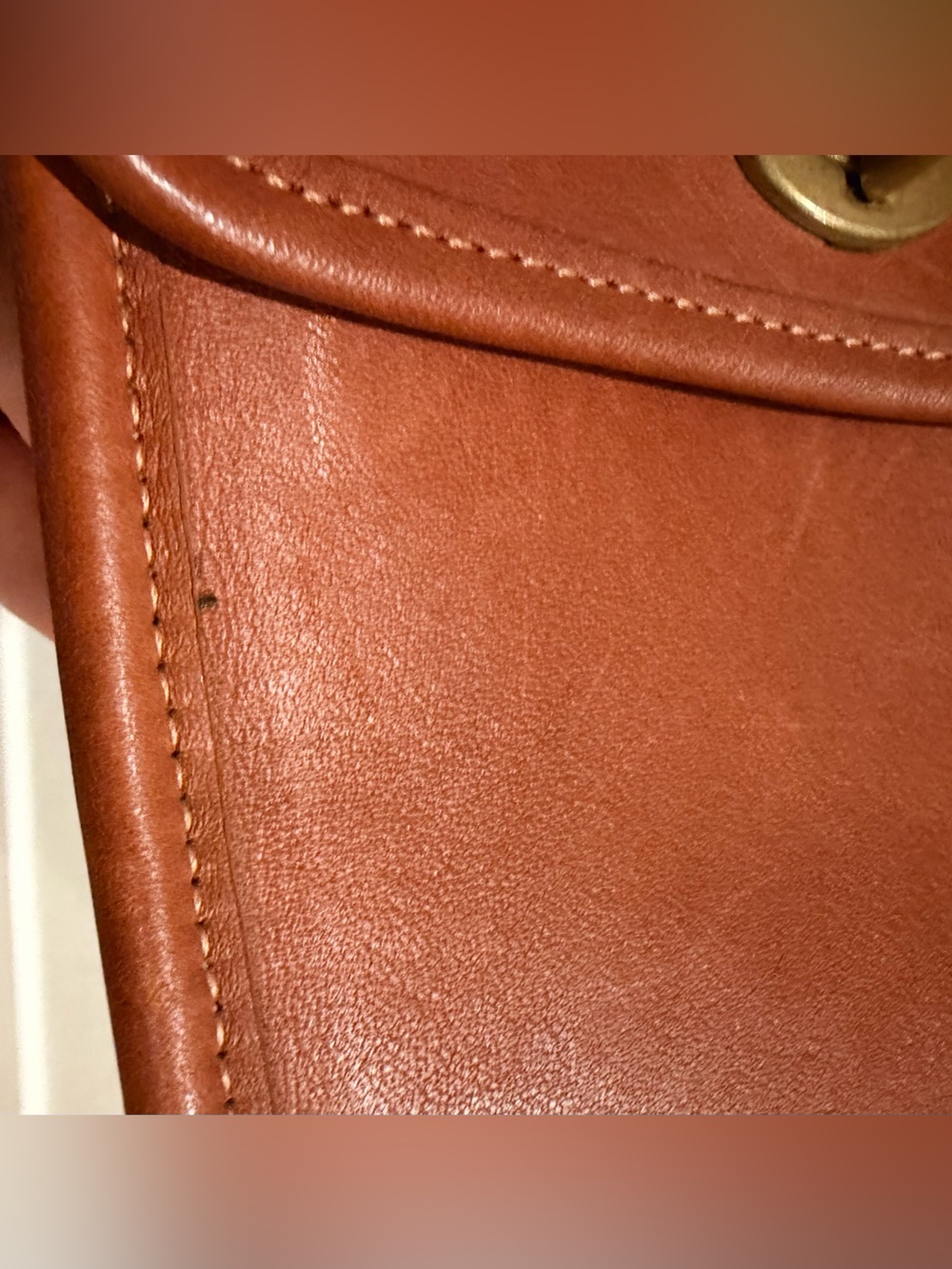 Vintage Coach Scooter Crossbody Bag Brown - Picture 6 of 13